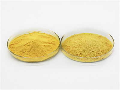 1 tonne de poudre jaune blanc PAC de haute qualité en tunisie